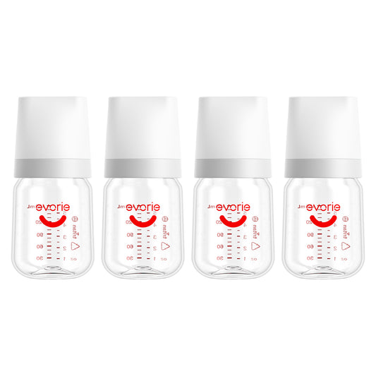 Tritan Wide-neck Baby Milk Feeding Bottle Bundle Set 160mL