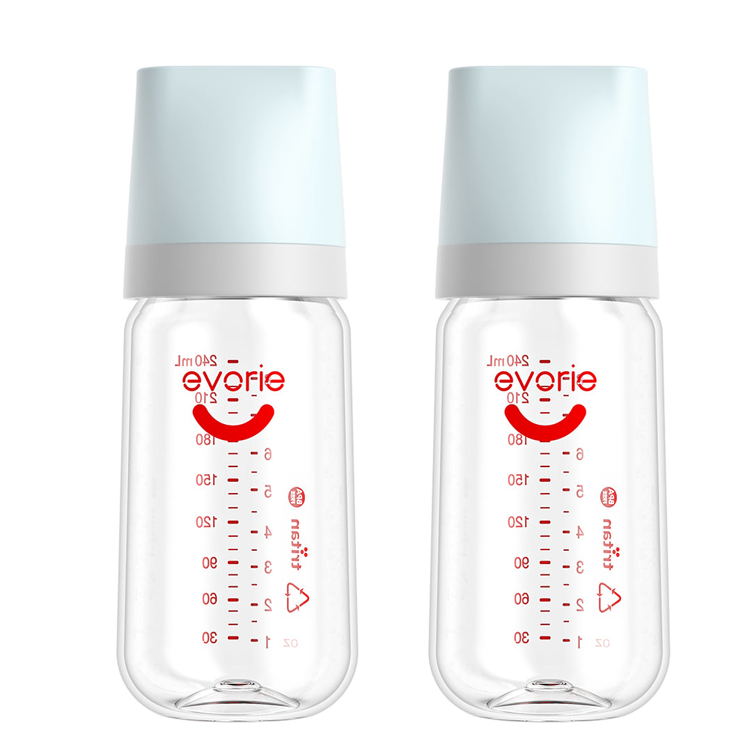 Tritan材質寬口嬰兒奶瓶套裝 240毫升