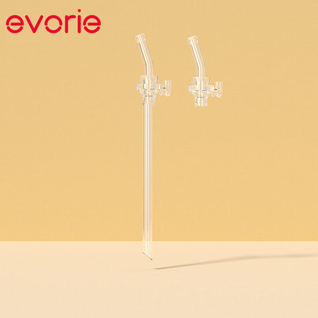 Twin Pack - Straw Water Bottle Mug 380mL Replacement Straw