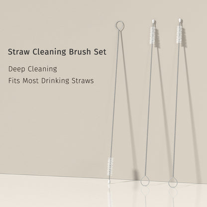 Multipurpose Straw Cleaning Brush Set (3pcs)