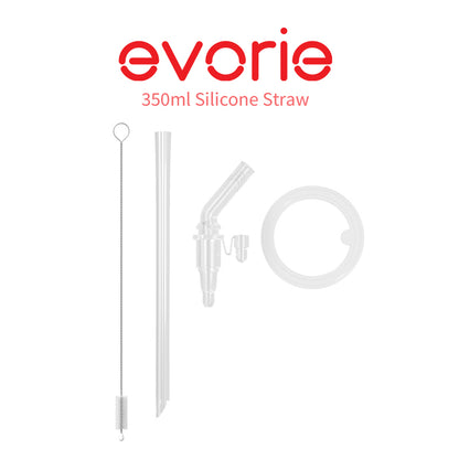 Stainless Steel Vacuum Bottle 350mL Replacement Straw Set
