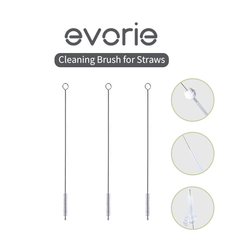Multipurpose Straw Cleaning Brush Set (3pcs)