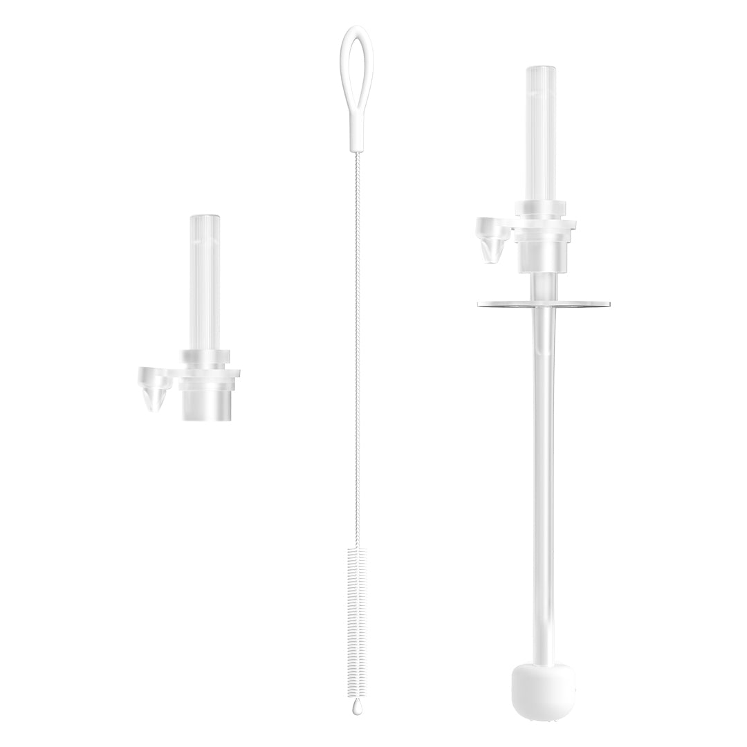 Evorie Tritan Baby 360 Straw Water Bottle Sippy Cup 200mL, Light Matcha