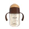 Evorie Tritan Baby 360 Straw Water Bottle Sippy Cup 200mL, Coffee (NEW)