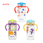 Evorie Tritan Kids Straw Water Bottle Mug 300mL, Happy Valley BR