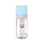 Tritan Wide-neck Baby Milk Feeding Bottle 240mL/8oz, Bluebell