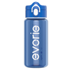Evorie Tritan Kids Drinking Spout Water Bottle 380mL, Classic Blue