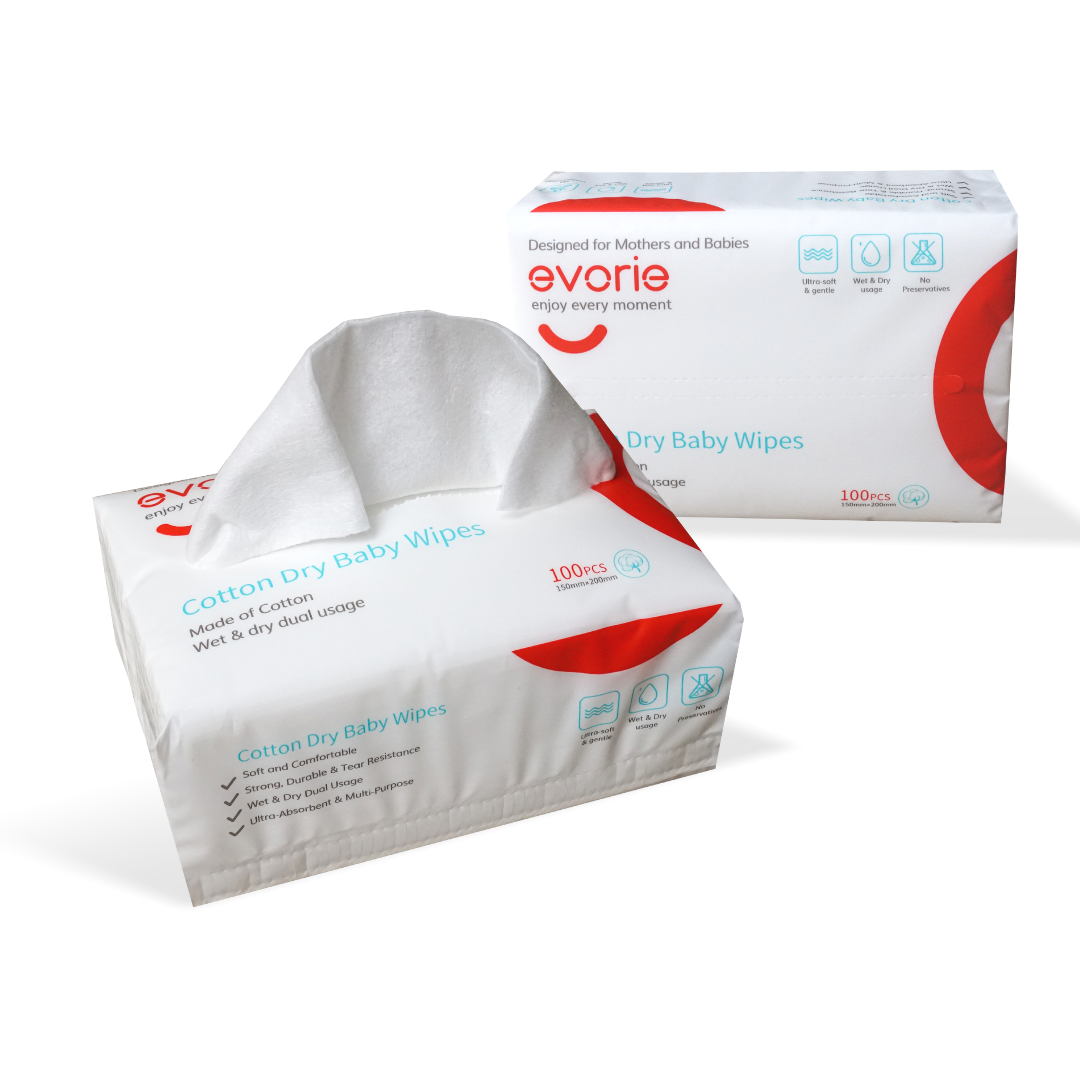 Dry hot sale cotton wipes
