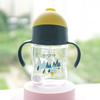Evorie Tritan Baby 360 Straw Water Bottle Sippy Cup 200mL, Bumble Bee